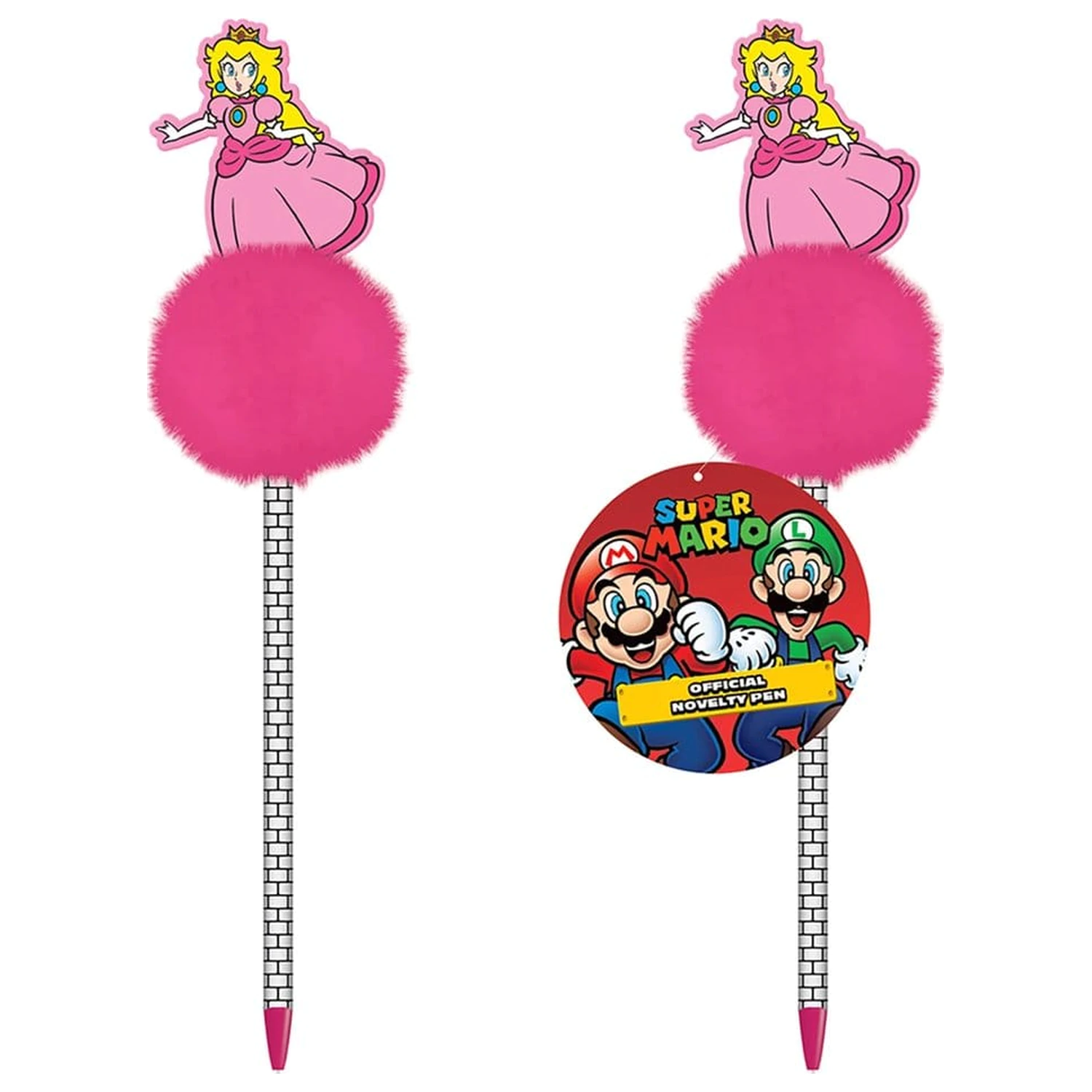 Super Mario Pom Pom Pen (Princess Peach) product photo