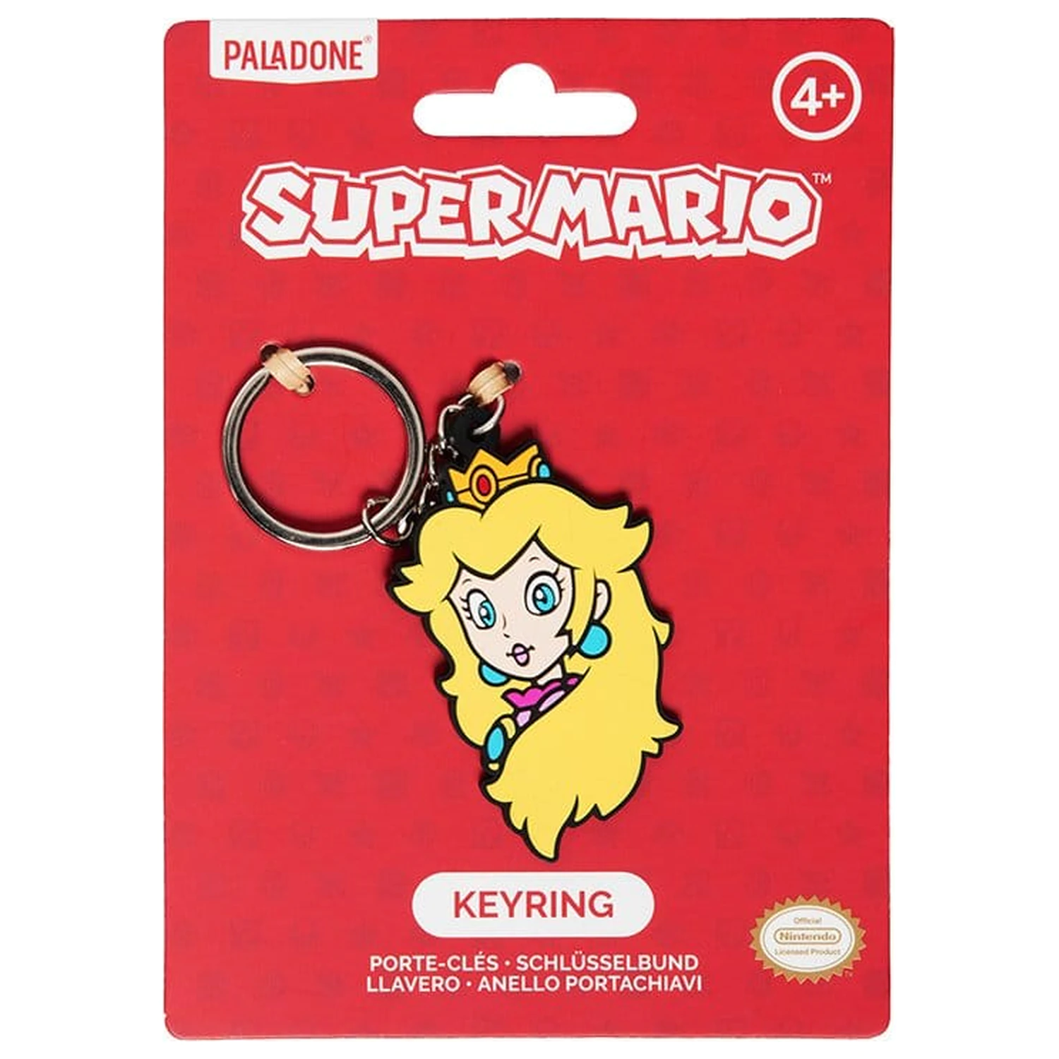 Super Mario Keychain Princess Peach PVC 6 cm product photo
