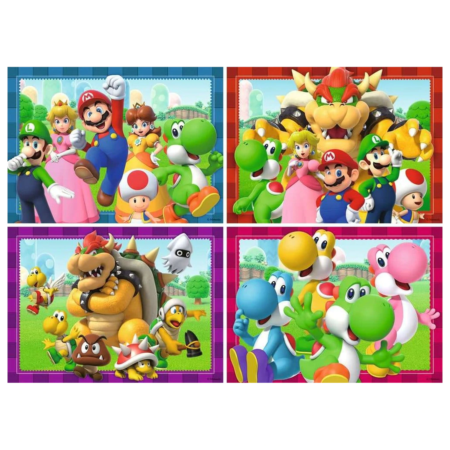 Super Mario Puzzle 4-Pack Time for Mario! (4x100 Pieces) product photo