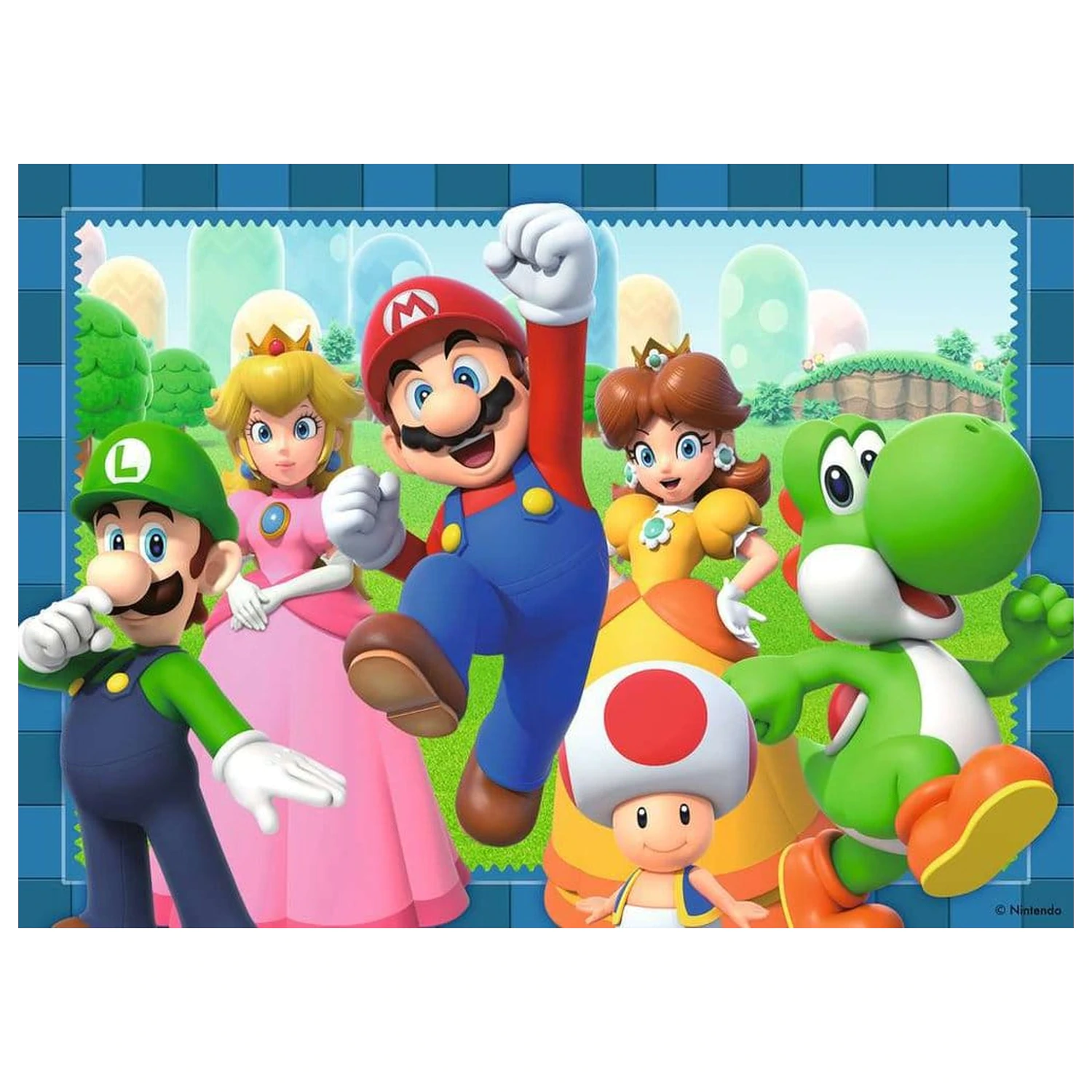 Super Mario Puzzle 4-Pack Time for Mario! (4x100 Pieces) product photo