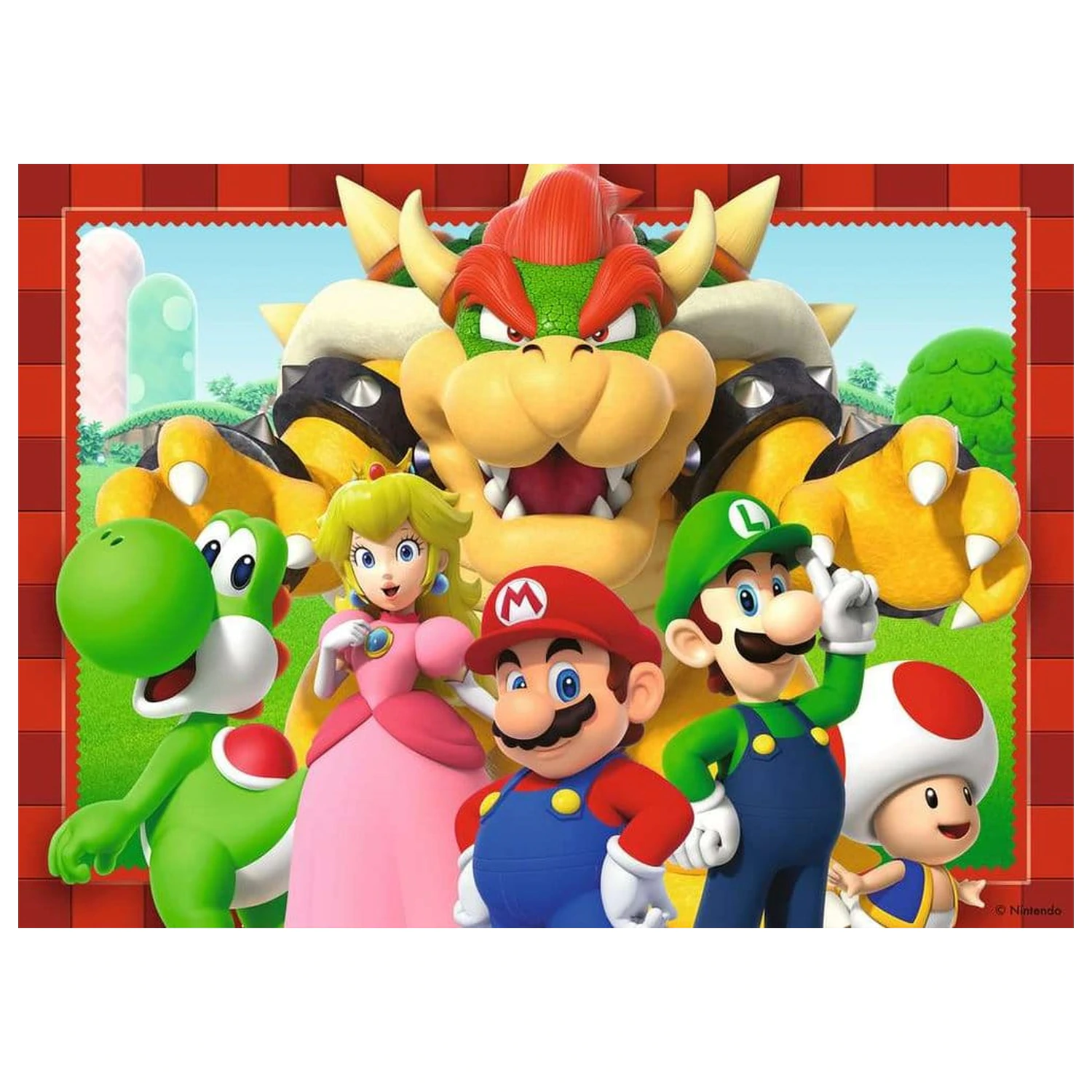 Super Mario Puzzle 4-Pack Time for Mario! (4x100 Pieces) product photo