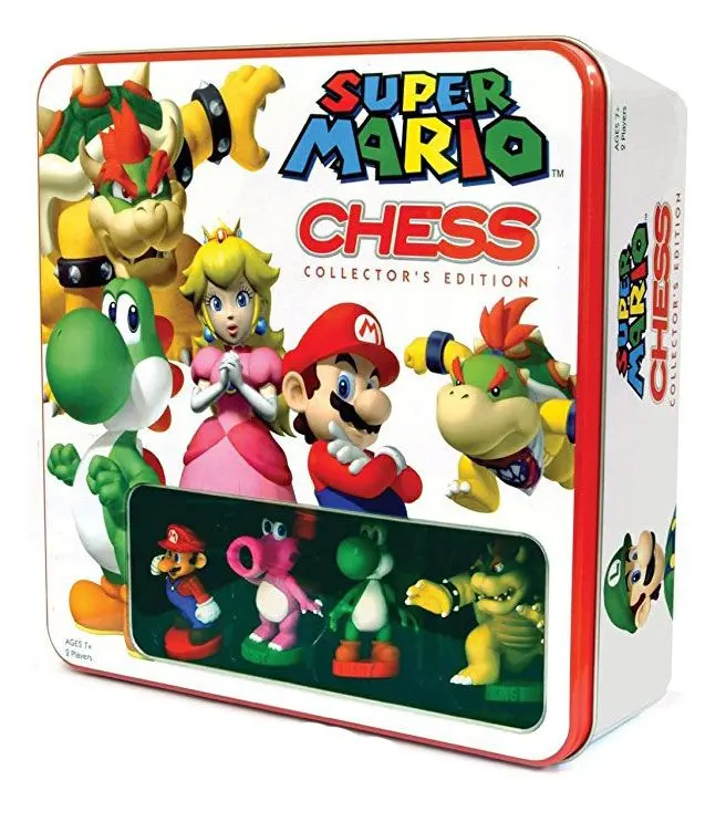 Super Mario Chess Tin Box product photo