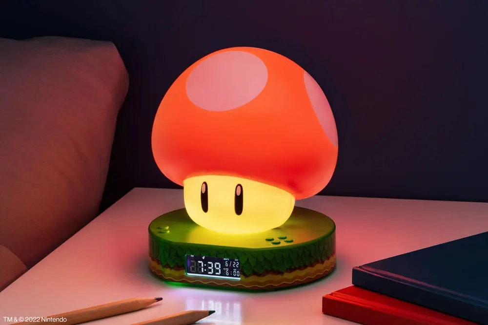 Super Mario Alarm Clock Super Mushroom termékfotó