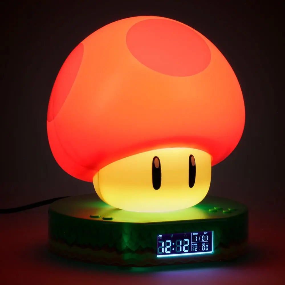 Super Mario Alarm Clock Super Mushroom termékfotó