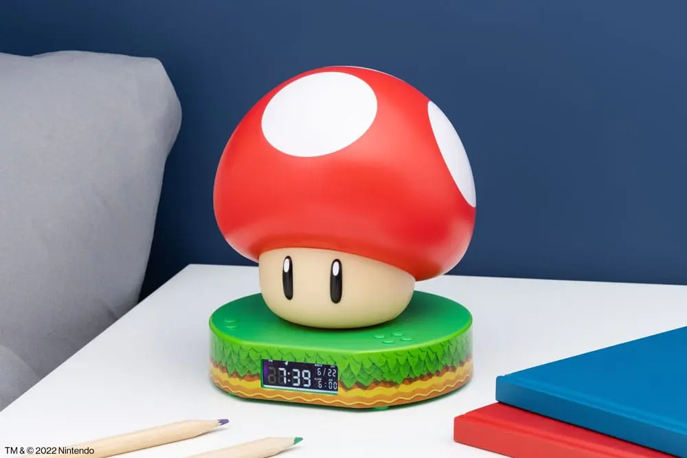 Super Mario Alarm Clock Super Mushroom termékfotó