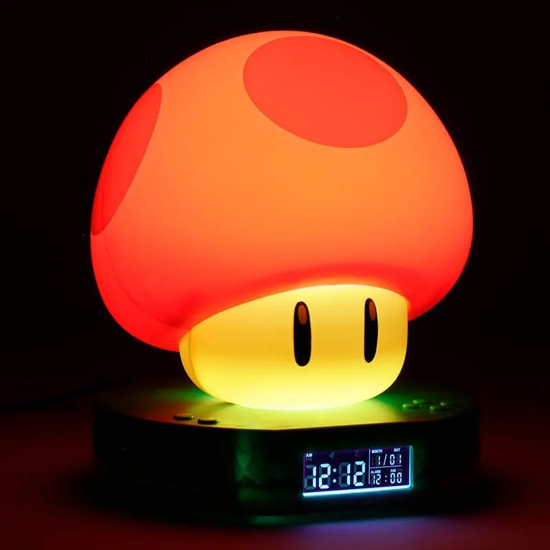 Super Mario Alarm Clock Super Mushroom termékfotó