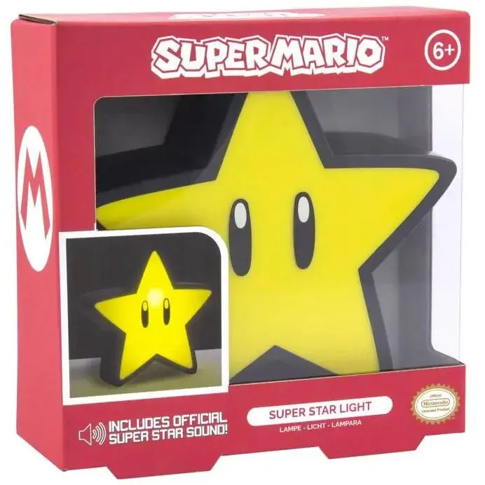 Super Mario Mini Light with Sound Super Star termékfotó