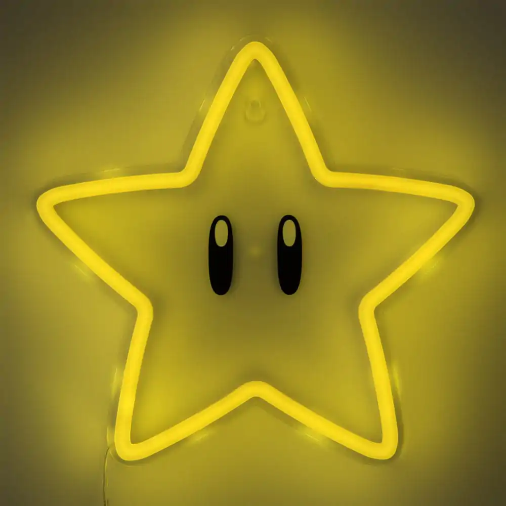 Super Mario LED Wall Lamp Light Super Star Neon product photo