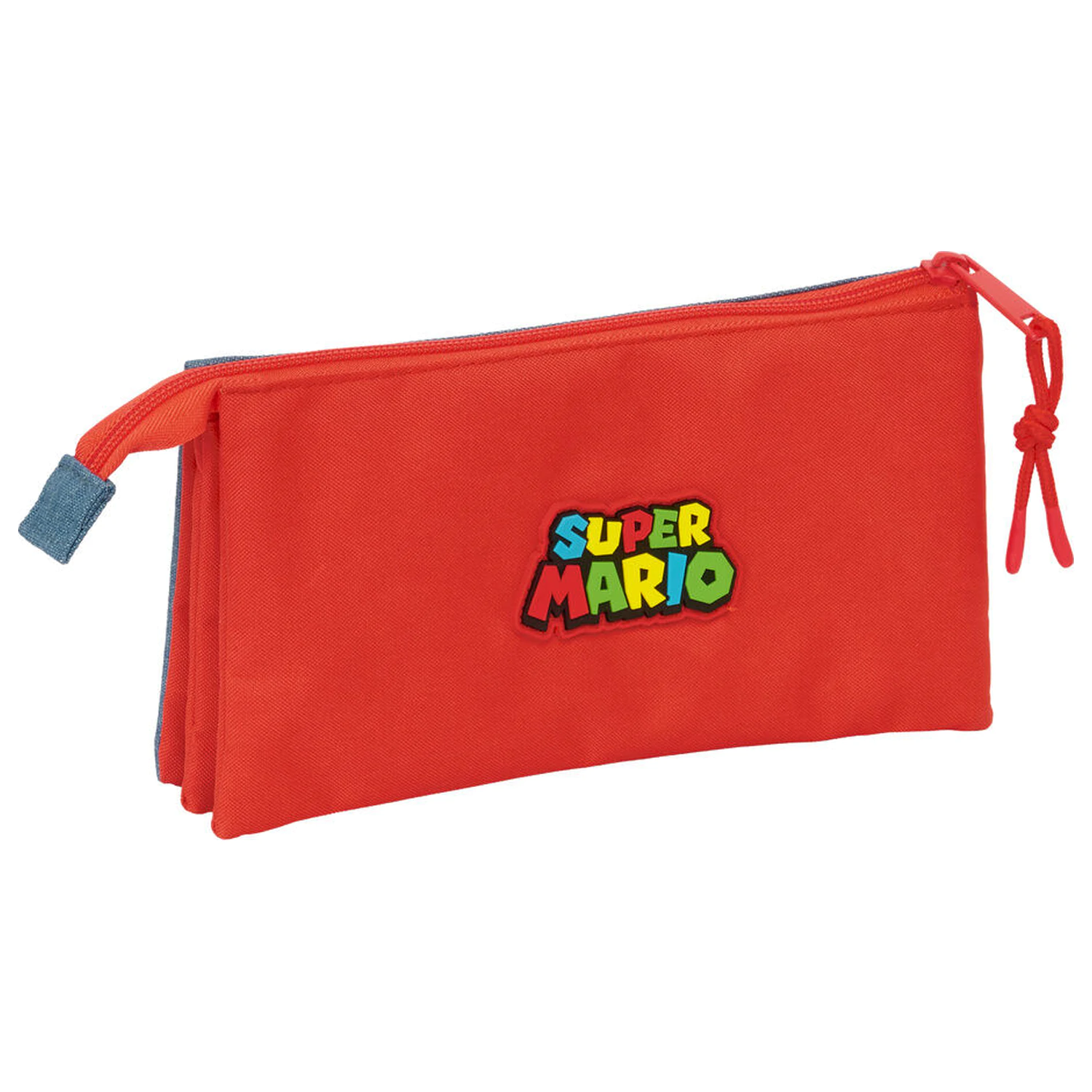 Super Mario triple pencil case product photo