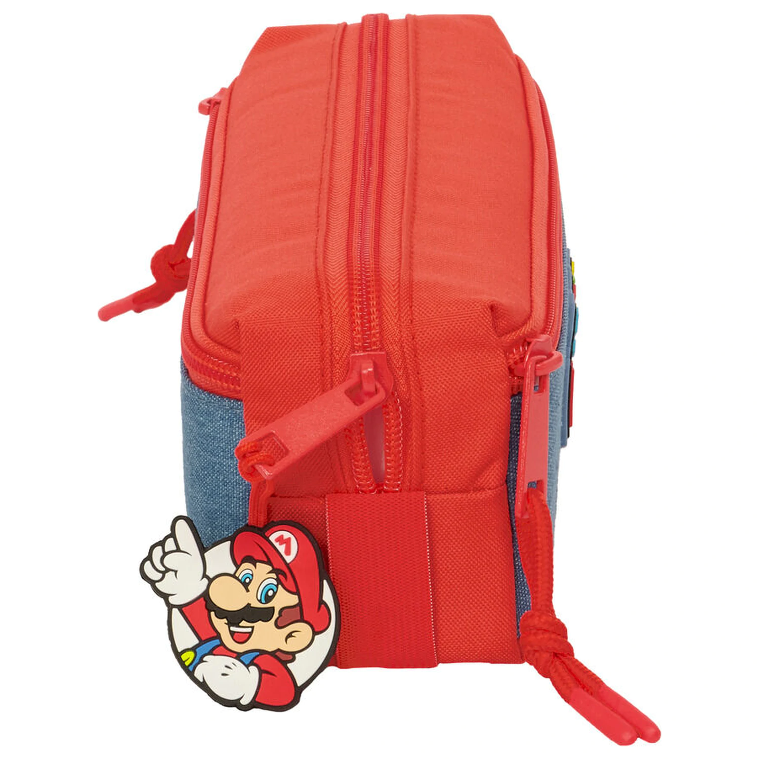 Super Mario triple pencil case product photo