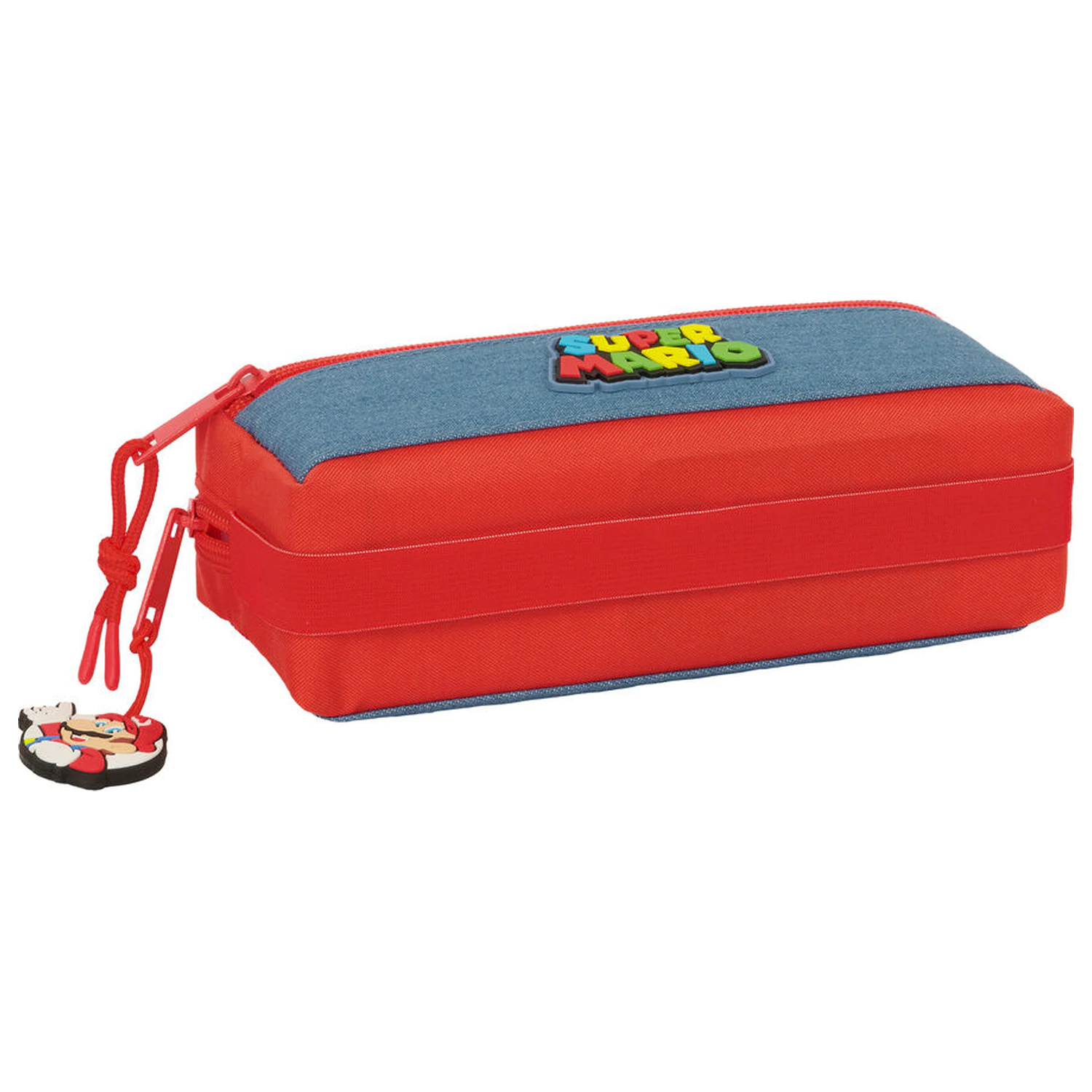 Super Mario triple pencil case product photo