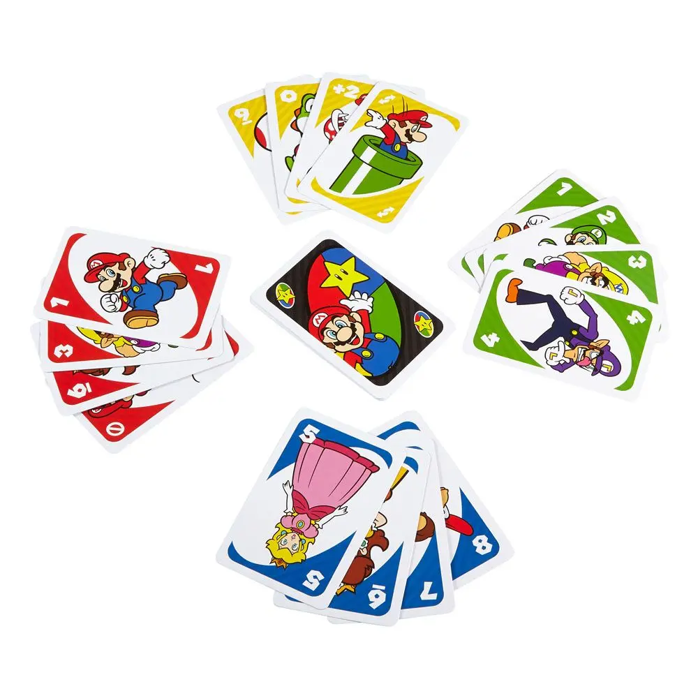 Super Mario Card Game UNO product photo