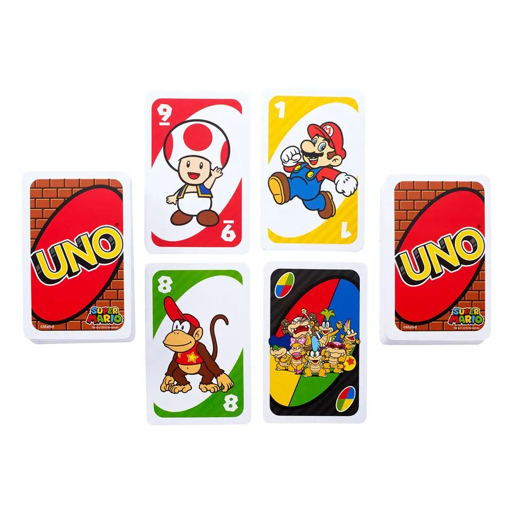 Super Mario Card Game UNO product photo