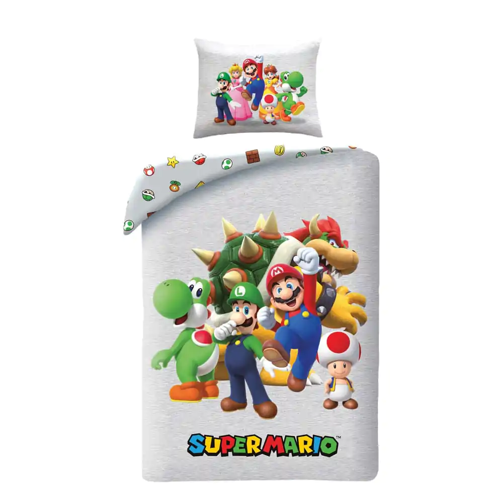 Super Mario Duvet Set Ver. 4 140 x 200 cm / 70 x 90 cm product photo