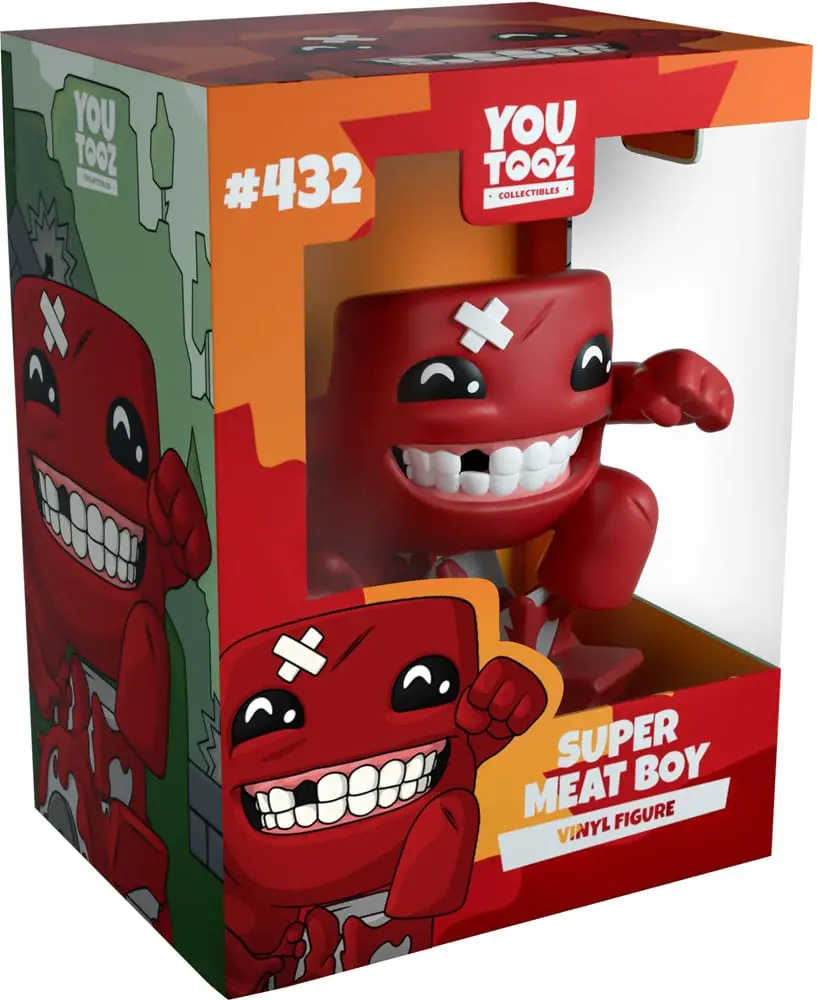 Super Meat Boy Vinyl Figure Super Meat Boy 10 cm termékfotó