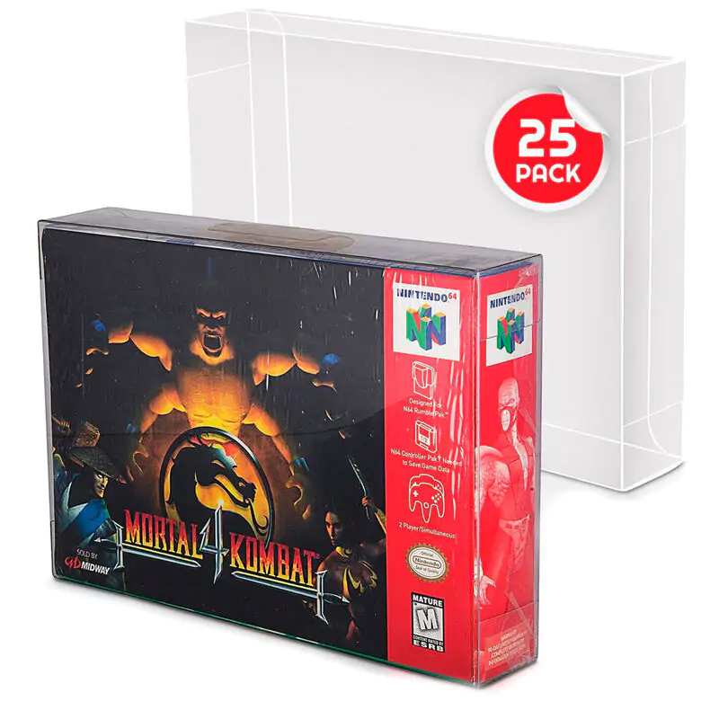 Super Nintendo & Nintendo 64 Pack 25 protectors termékfotó