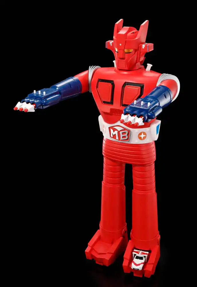 Super Robot Mach Baron Jumbo Machineder Action Figure Machbaron 60 cm product photo
