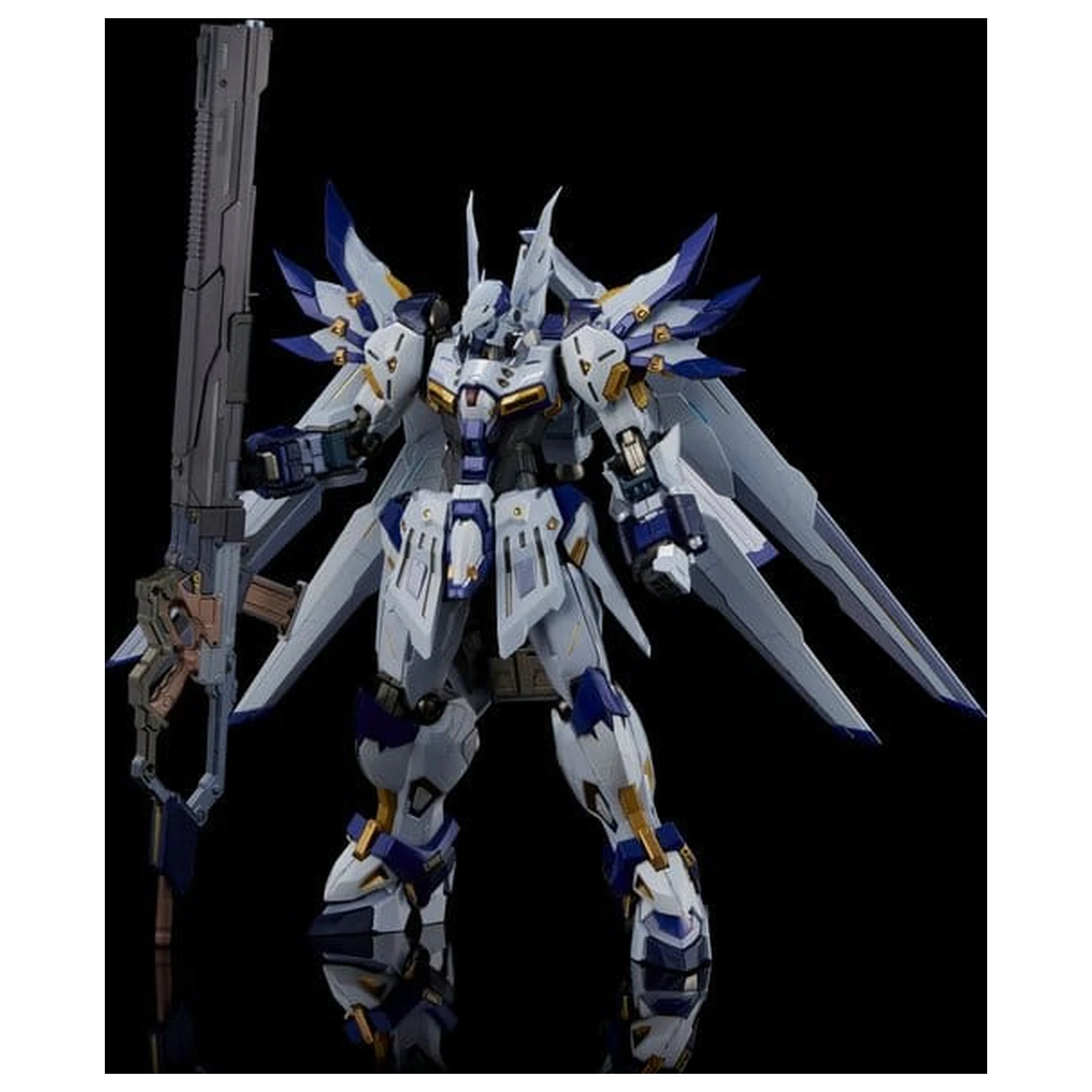 Super Robot Wars OG Series Kuro Kara Kuri Action Figure Weissritter 21 cm product photo