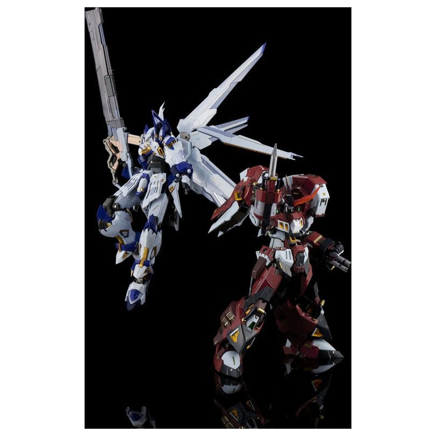 Super Robot Wars OG Series Kuro Kara Kuri Action Figure Weissritter 21 cm product photo