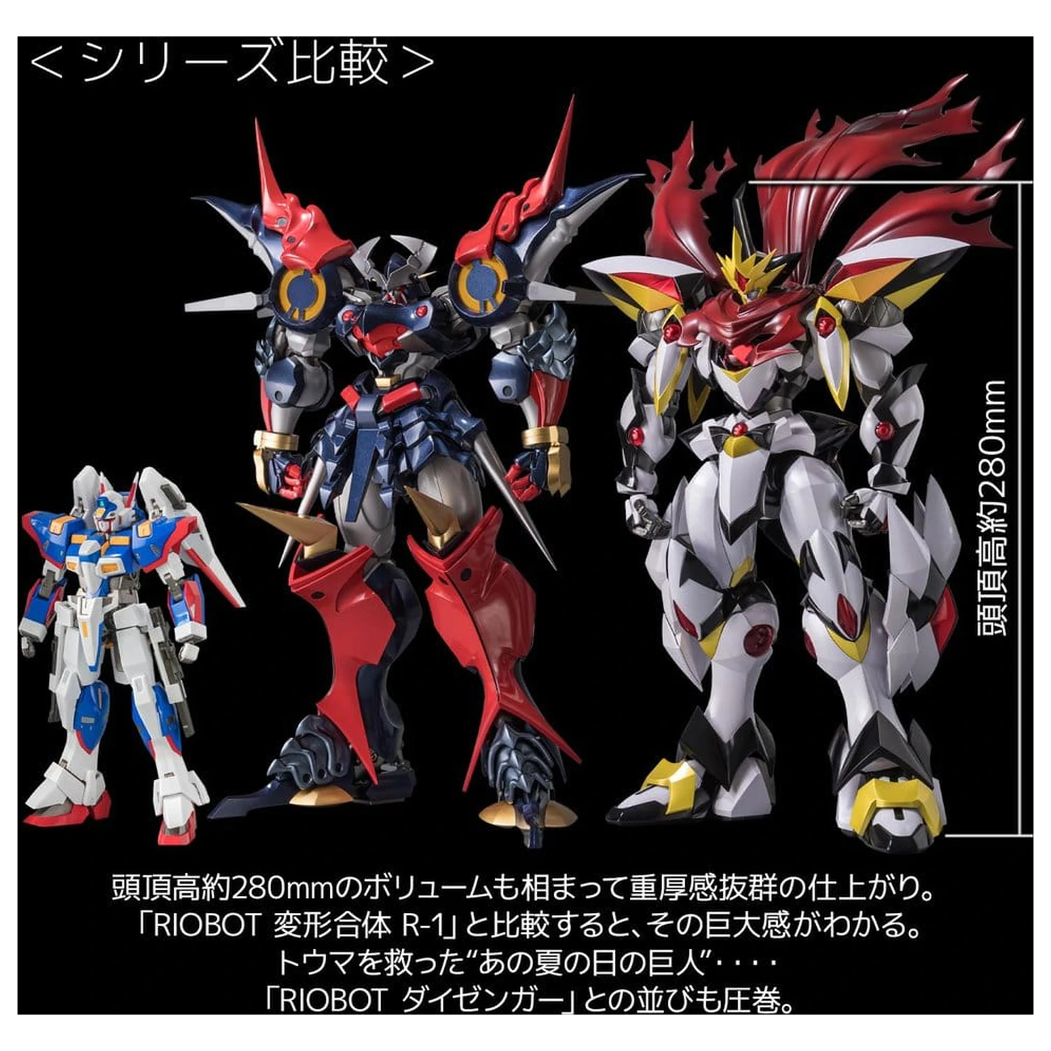 Super Robot Wars RIOBOT Action Figure LIOH 28 cm product photo