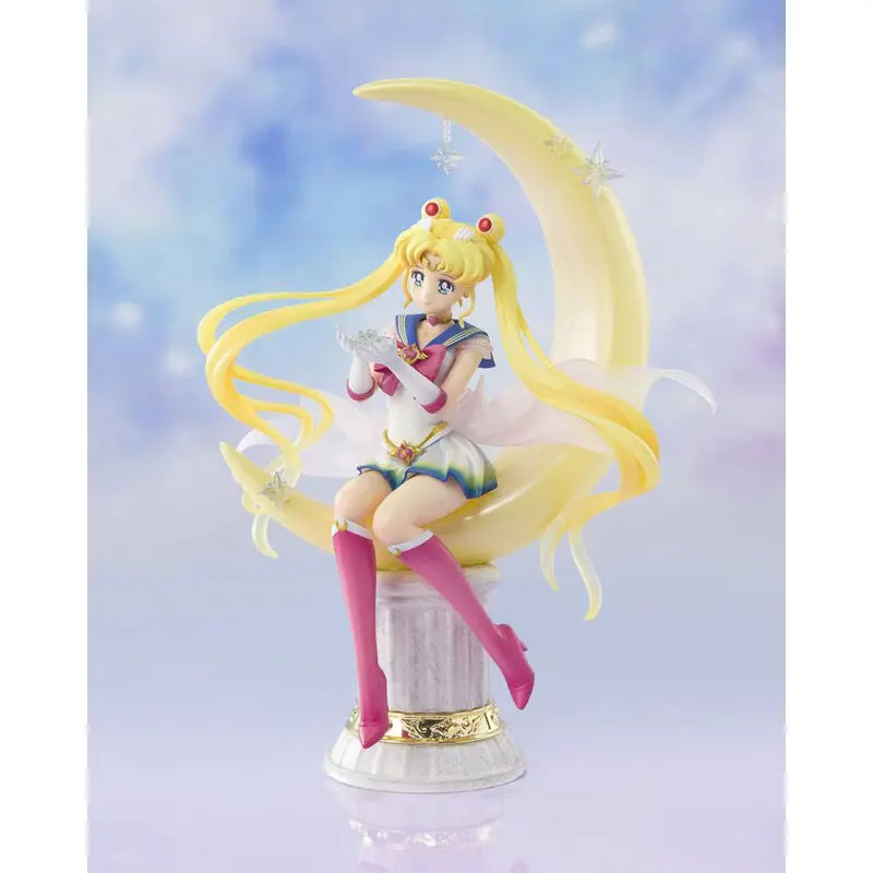 Sailor Moon Eternal FiguartsZERO Chouette PVC Statue Super Sailor Moon Bright Moon 19 cm product photo