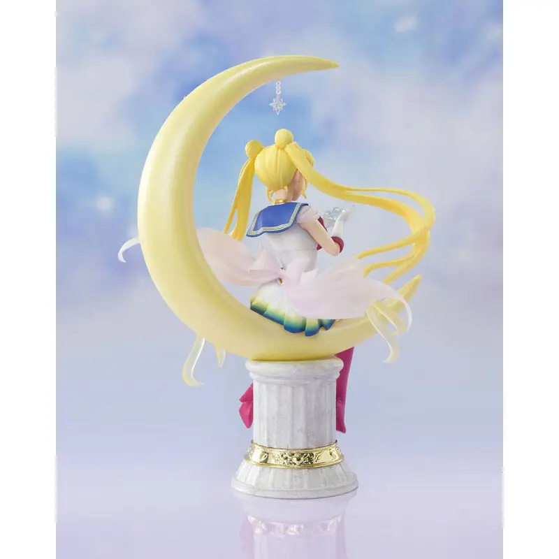 Sailor Moon Eternal FiguartsZERO Chouette PVC Statue Super Sailor Moon Bright Moon 19 cm product photo
