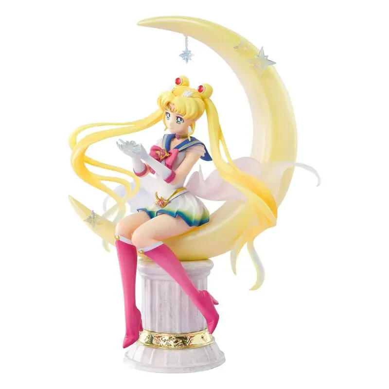 Sailor Moon Eternal FiguartsZERO Chouette PVC Statue Super Sailor Moon Bright Moon 19 cm product photo