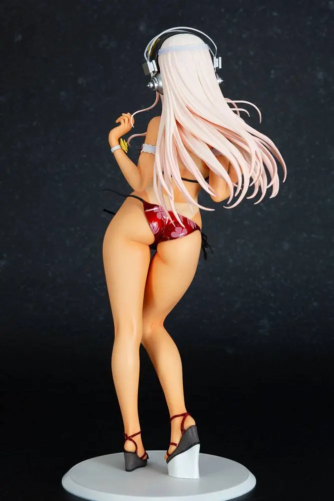 Super Sonico Statue 1/4.5 Super Sonico Summer Vacation Ver. Sun Kissed 35 cm product photo