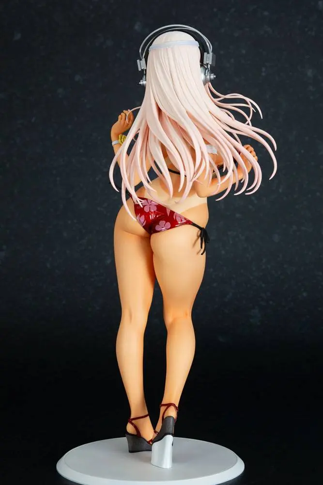 Super Sonico Statue 1/4.5 Super Sonico Summer Vacation Ver. Sun Kissed 35 cm product photo