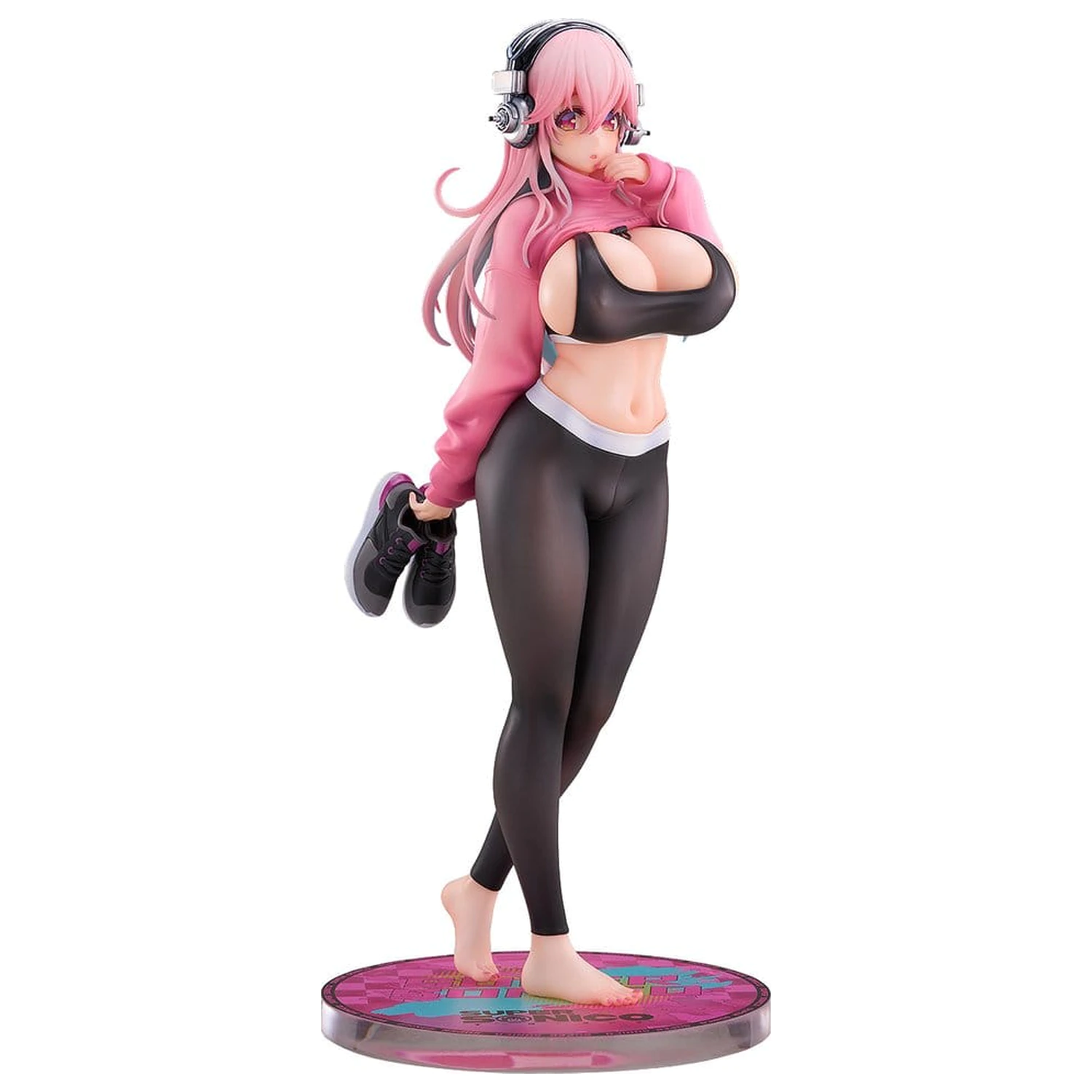 Super Sonico PVC Figure 1/6 Exercise Ver. 27 cm product photo