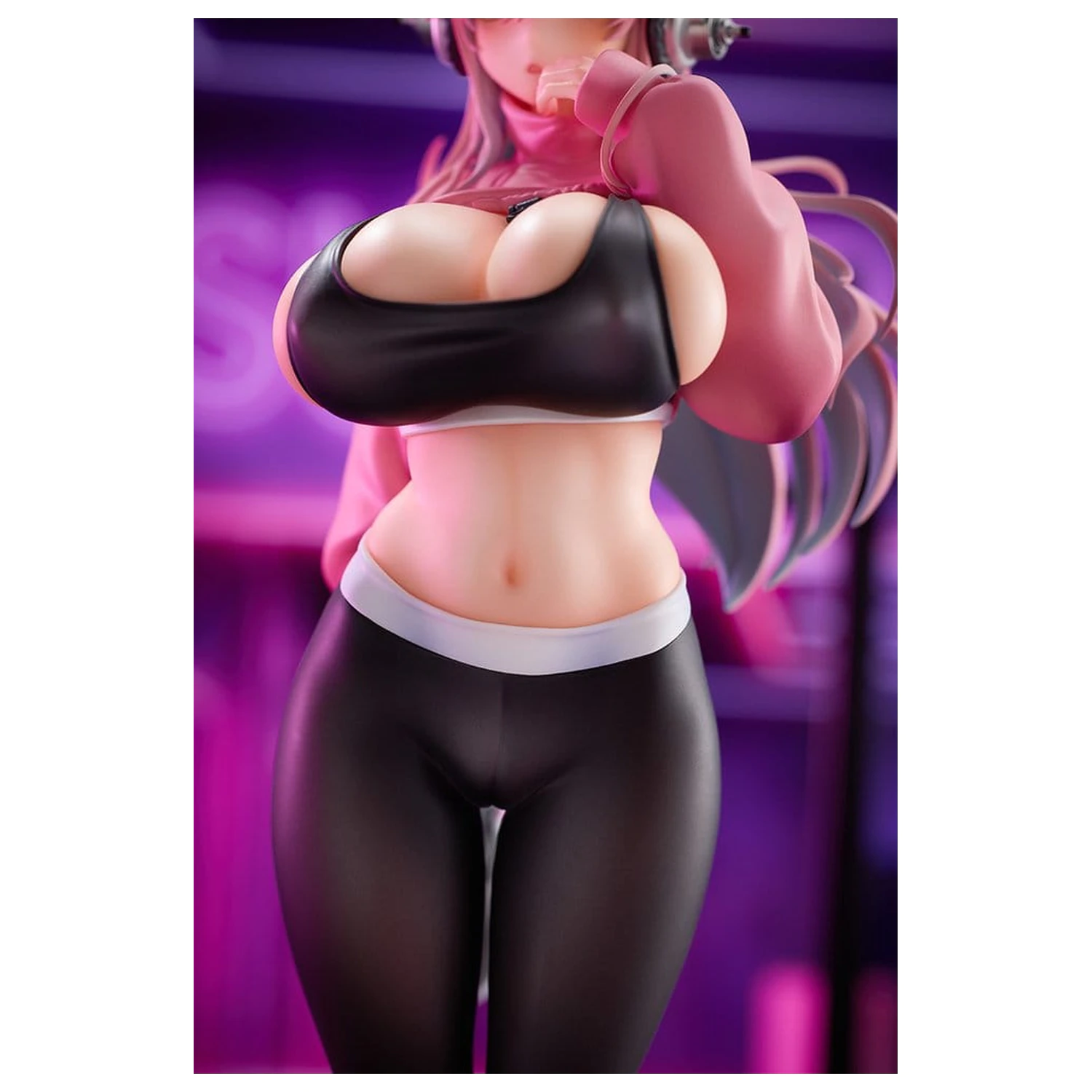 Super Sonico PVC Figure 1/6 Exercise Ver. 27 cm product photo