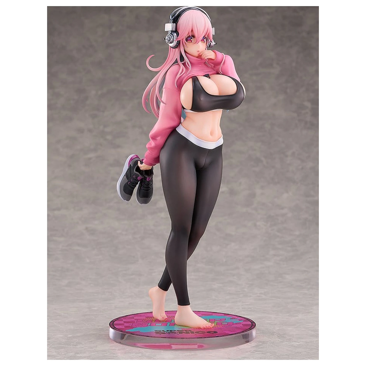 Super Sonico PVC Figure 1/6 Exercise Ver. 27 cm product photo