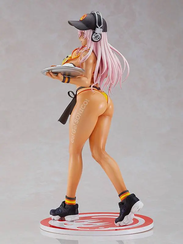 Super Sonico Figure 1/6 Super Sonico Bikini Waitress Ver. 28 cm product photo