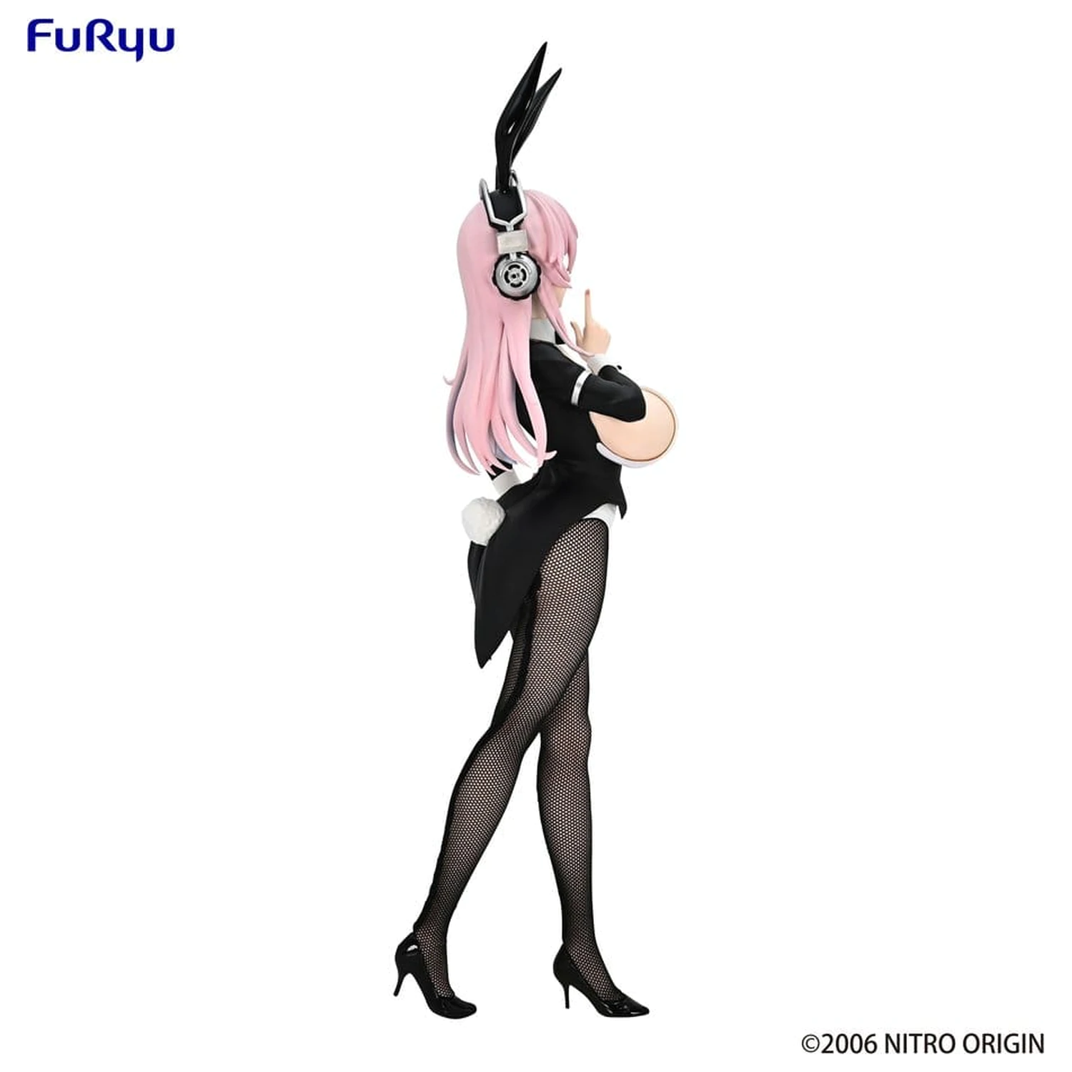 Super Sonico BiCute Bunnies PVC Figure Newly Drawn Costume Tailcoat Ver. 30 cm product photo