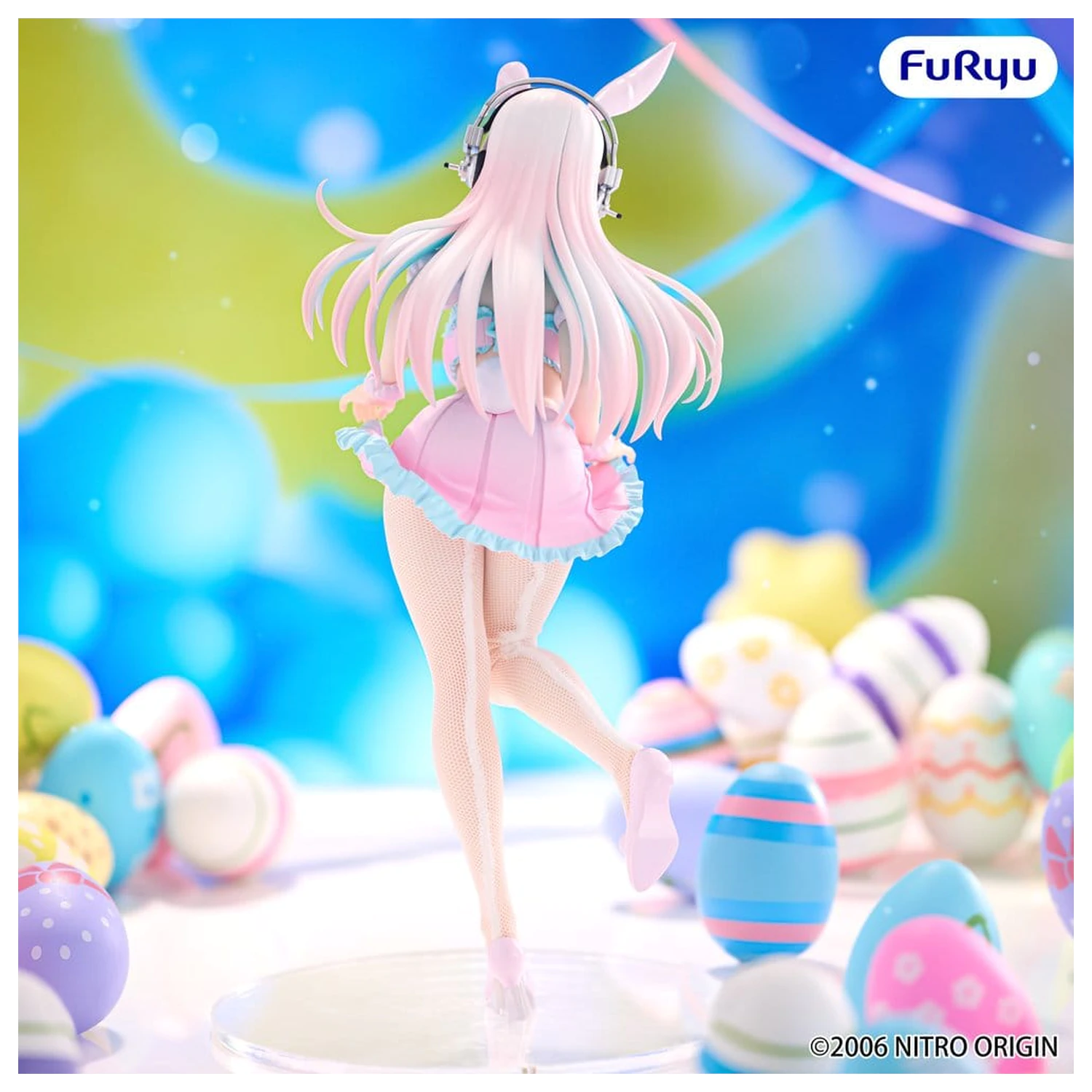 Super Sonico BiCute Bunnies PVC Figure Pastel Easter Ver. 29 cm product photo