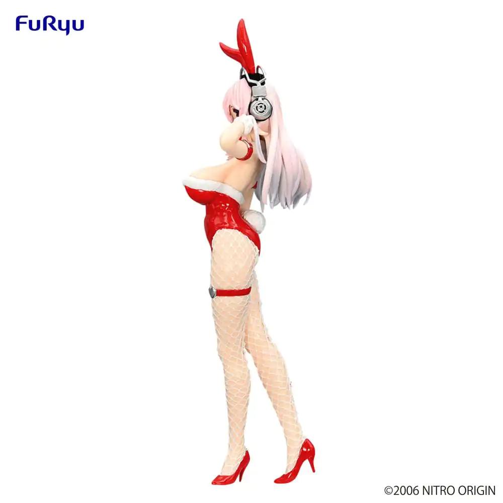 Super Sonico BiCute Bunnies PVC Statue Red Color Ver. 30 cm product photo