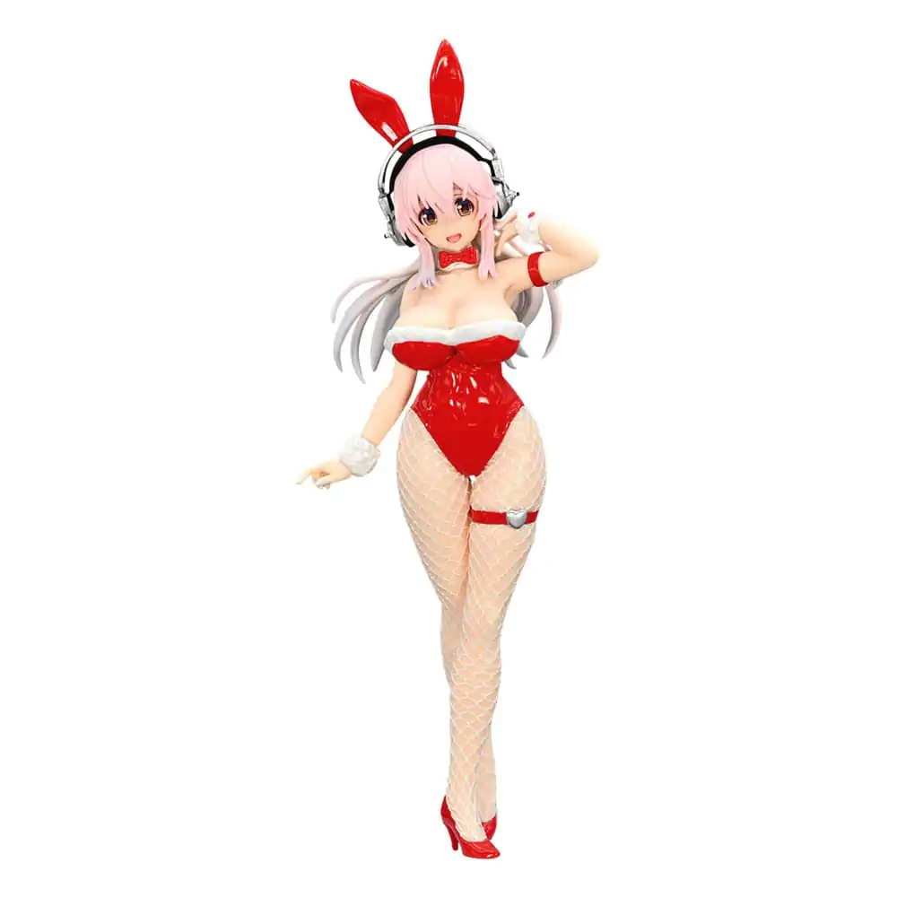 Super Sonico BiCute Bunnies PVC Statue Red Color Ver. 30 cm product photo