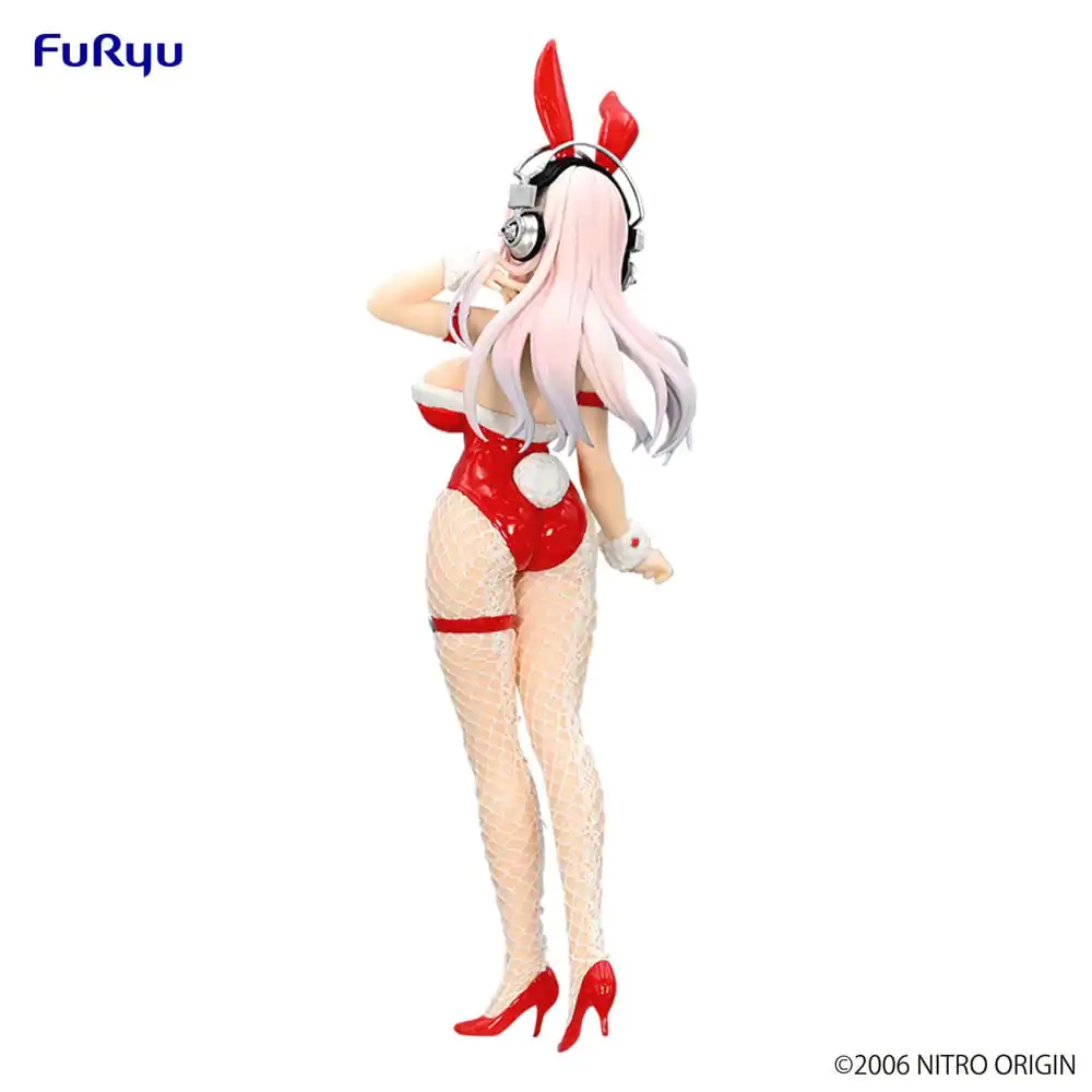 Super Sonico BiCute Bunnies PVC Statue Red Color Ver. 30 cm product photo