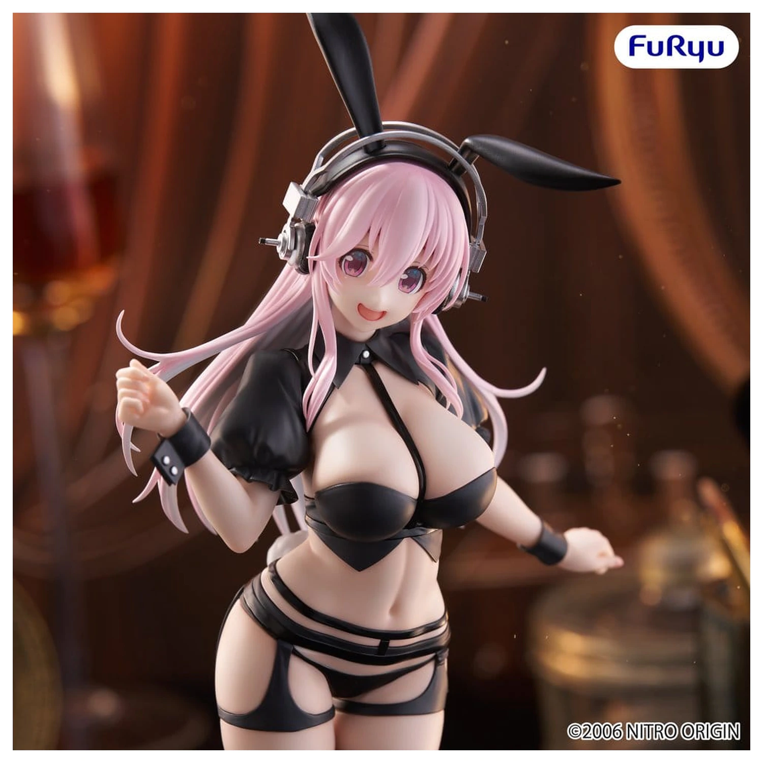Super Sonico BiCute Bunnies PVC Statue Reverse Bunny Ver. 29 cm product photo