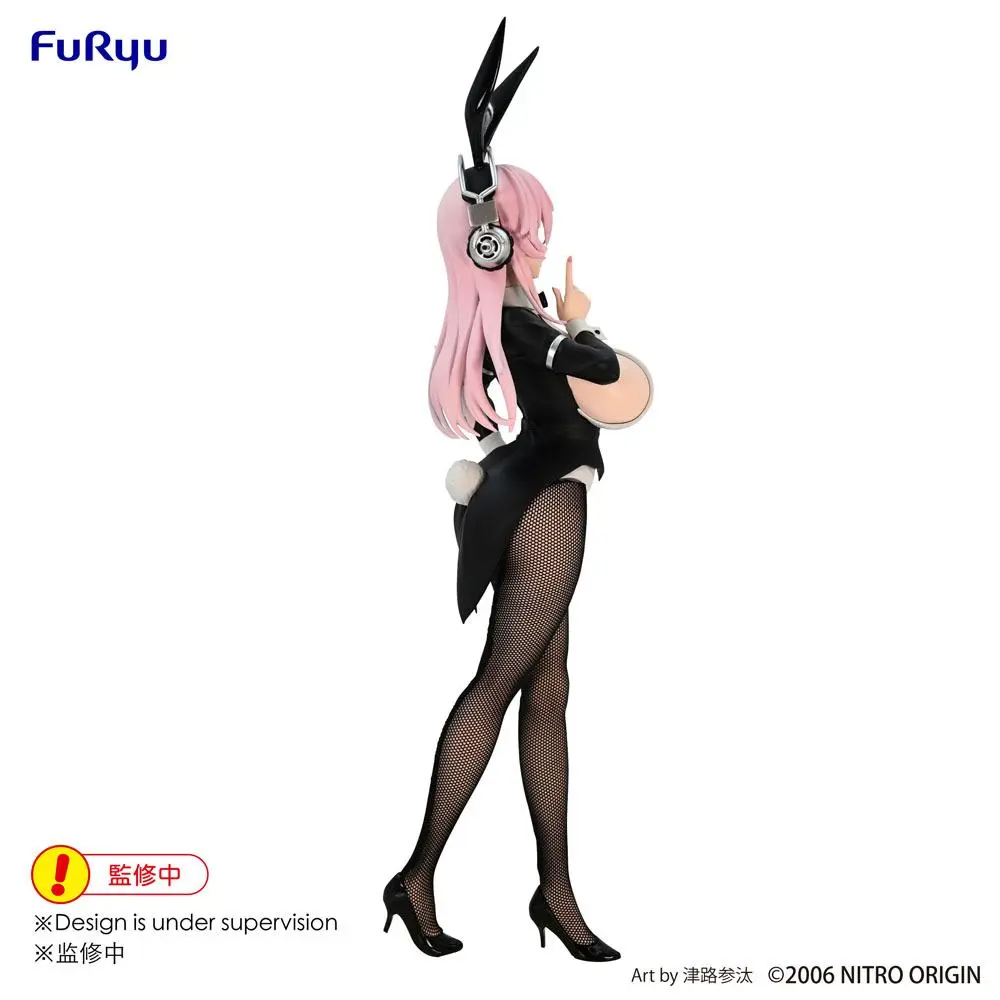 Super Sonico BiCute Bunnies PVC Statue Super Sonico Newly Drawn Costume Ver. 30 cm product photo