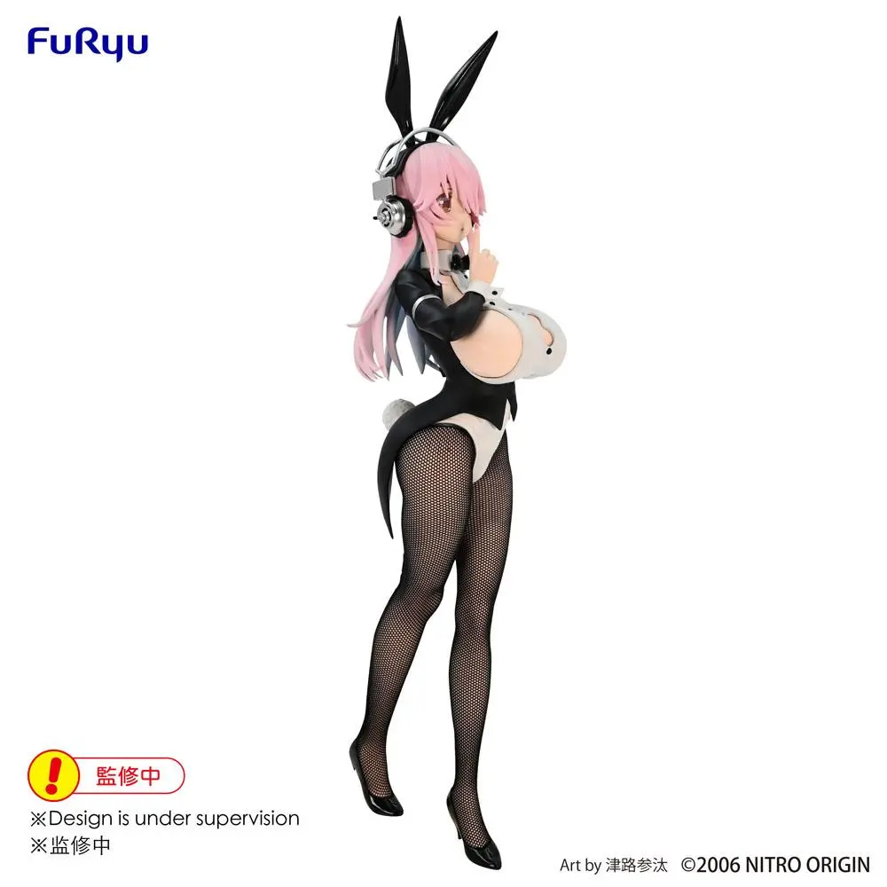 Super Sonico BiCute Bunnies PVC Statue Super Sonico Newly Drawn Costume Ver. 30 cm product photo