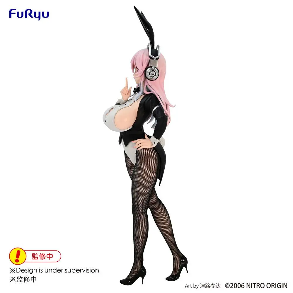 Super Sonico BiCute Bunnies PVC Statue Super Sonico Newly Drawn Costume Ver. 30 cm product photo