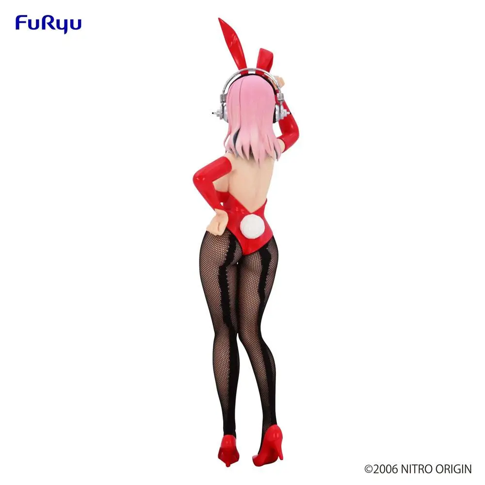 Super Sonico BiCute Bunnies PVC Statue Super Sonico Red Ver. 28 cm termékfotó