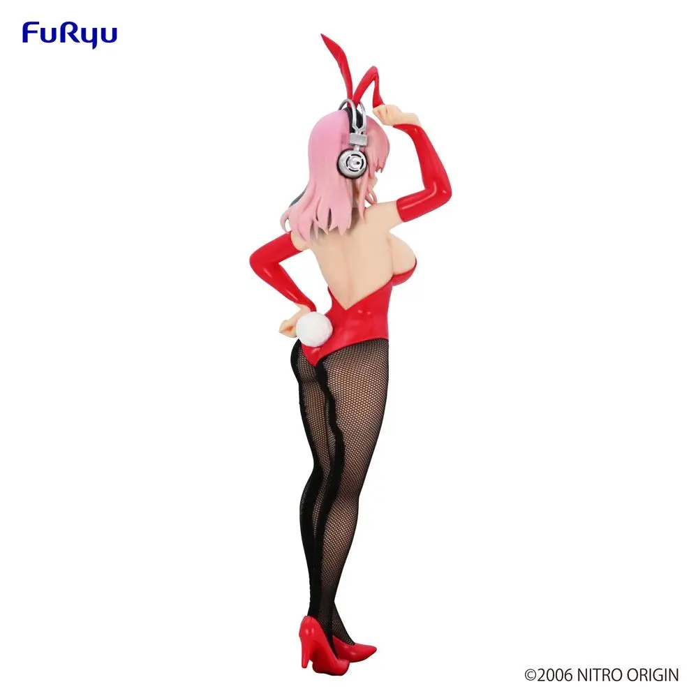 Super Sonico BiCute Bunnies PVC Statue Super Sonico Red Ver. 28 cm termékfotó