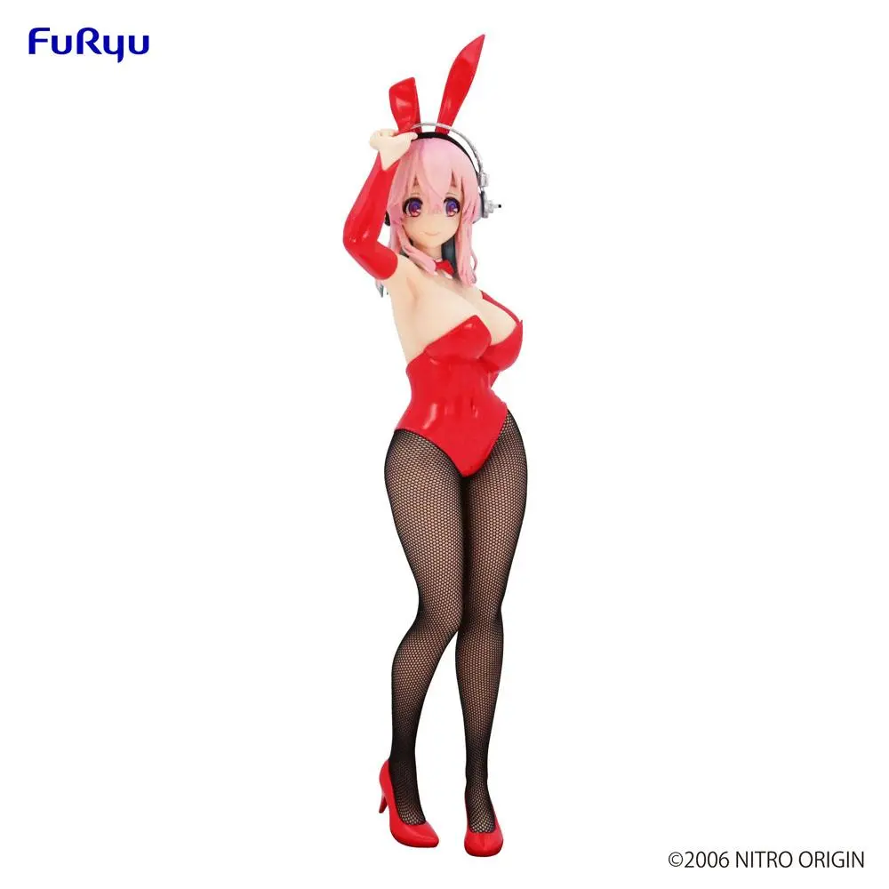 Super Sonico BiCute Bunnies PVC Statue Super Sonico Red Ver. 28 cm termékfotó