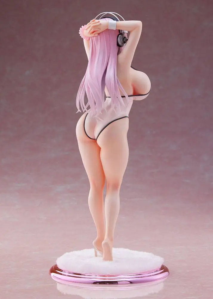 Super Sonico DreamTech PVC Statue 1/7 Super Sonico White Swimsuit Style 26 cm product photo