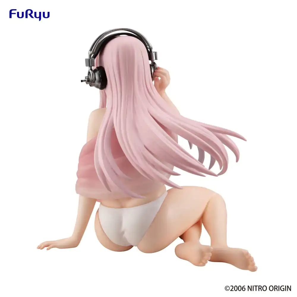 Super Sonico Noodle Stopper PVC Statue Super Sonico Summer Memories Ver. 11 cm product photo