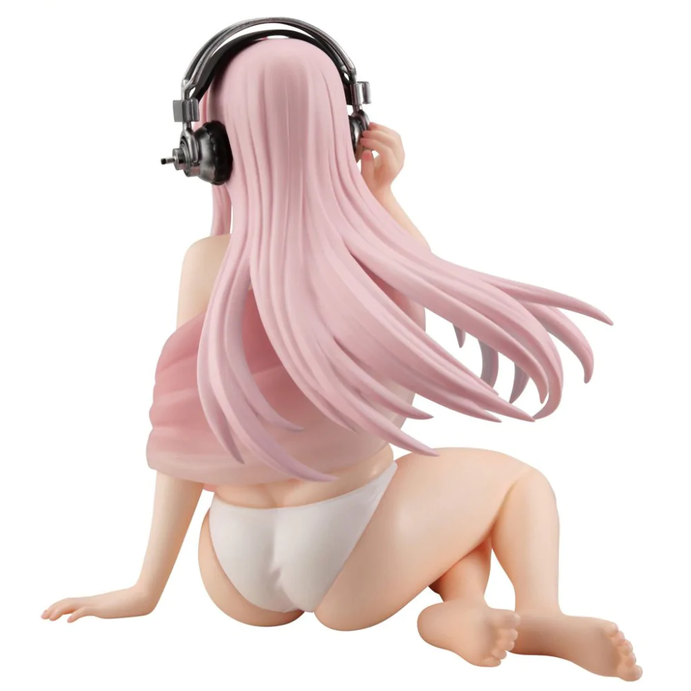 Super Sonico Noodle Stopper PVC Statue Super Sonico Summer Memories Ver. 11 cm product photo