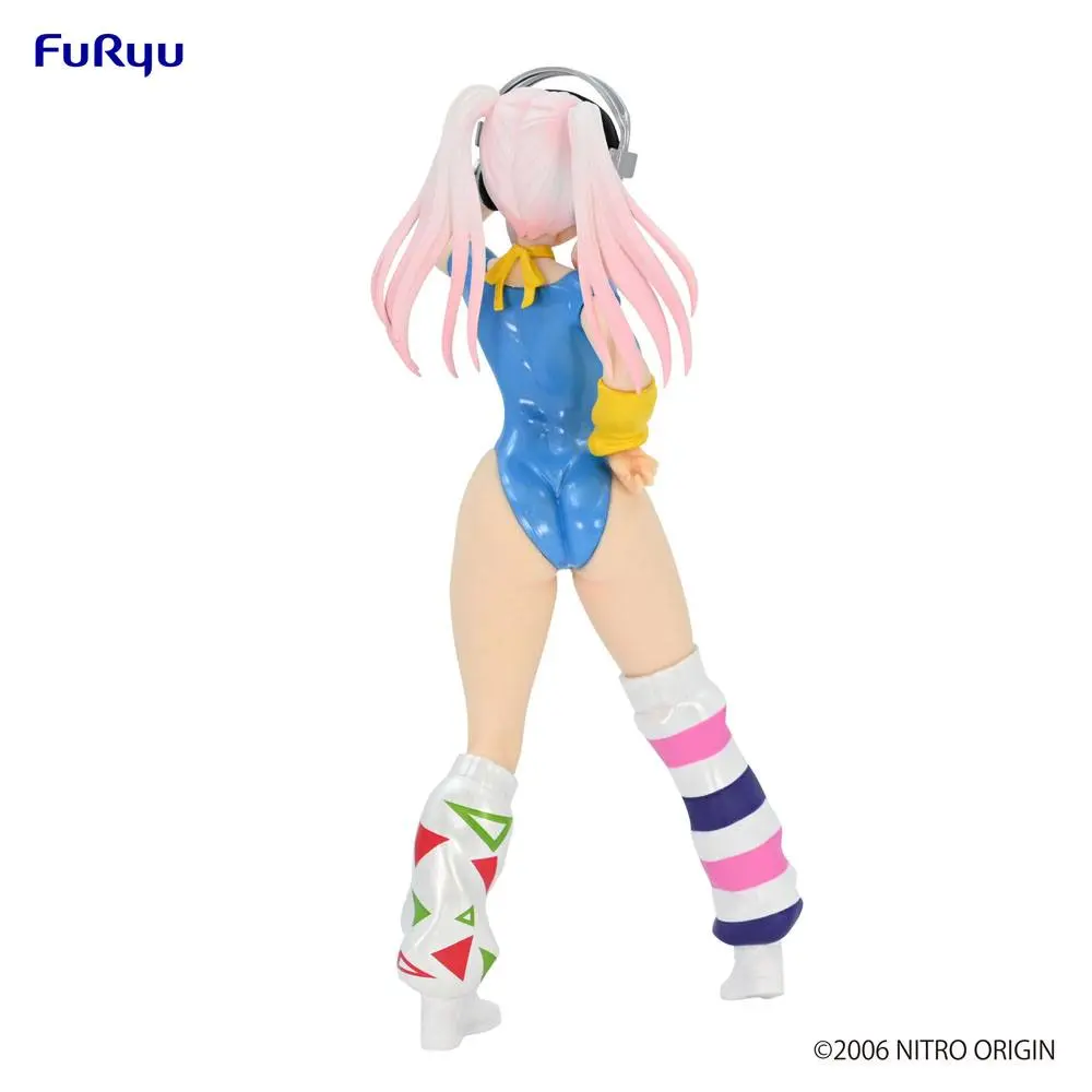 Super Sonico PVC Statue Super Sonico Concept Figure 80's/Another Color/Blue Ver. 18 cm termékfotó