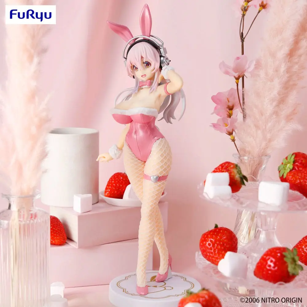 Super Sonico PVC Statue Super Sonico Pink Ver. 30 cm termékfotó